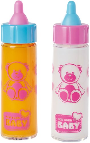 Magische Trinkfläschchen Puppenzubehör Set - 2 Stück - Spielzeugflaschen-3