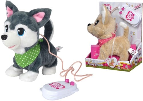 Chi Chi Love Puppy Friends Lopen met Afstandsbediening-3