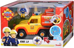 Simba Feuerwehrmann Sam Feuerwehrauto Venus 2.0 mit Figur Spielzeugfahrzeug