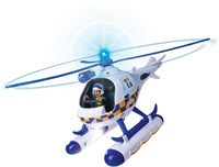 Feuerwehrmann Sam Helikopter Spielzeug Wallaby mit Licht und Sound-3