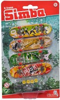 Simba Finger Skateboard Set - Stunt Spielzeug für Kinder