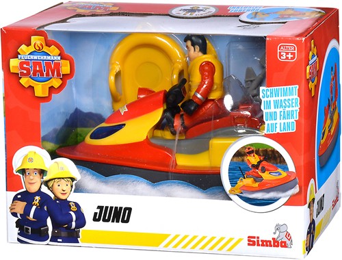 Brandweerman Sam Juno Jetski met Figuur