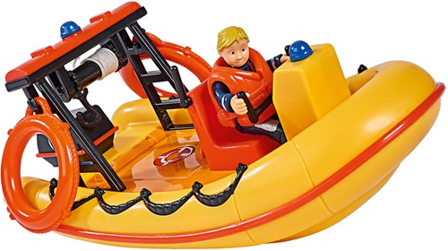 Brandweerman Sam Neptune Reddingsboot met Figuur-2