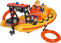 Brandweerman Sam Neptune Reddingsboot met Figuur-3