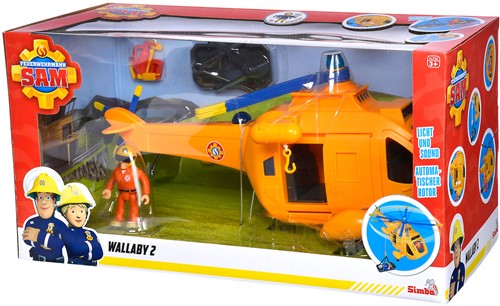 Sam Hubschrauber Wallaby II mit Figur