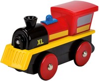 Eichhorn elektrische Holzeisenbahn-Lokomotive mit Lichtfunktion, Spielzeug-3