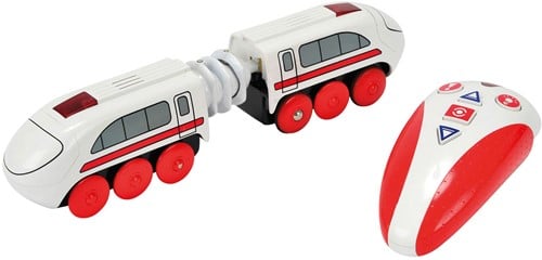 Eichhorn Elektrische Zug Fernbedienung Holzspielzeug Eisenbahn-3