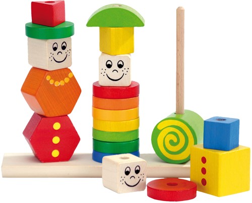 Eichhorn Houten Stapelpuzzel Figuren