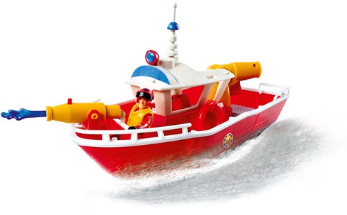 Simba Feuerwehrmann Sam Titan Feuerwehrboot mit Wasserkanonen 32 cm-3