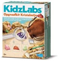 4M KidzLabs Kristallmine Ausgrabungsset Lernspielzeug - Kristalle-3