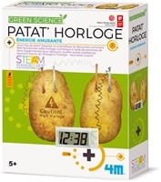 4M Kidzlabs GREEN SCIENCE: Kartoffeluhr / f r a n s t a l i g h Verpackung