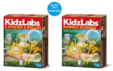 4M Kidzlabs Seifenblasen Wissenschaft - Wissenschaft Spielzeug Set