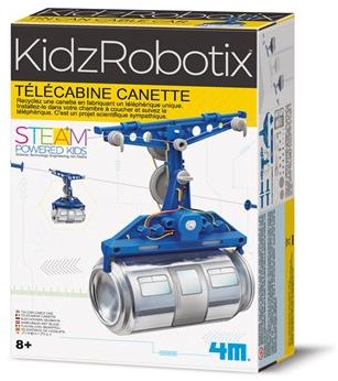 4M KidzRobotix Seilbahn Bausatz - Lernspielzeug - ab 8 Jahren-2