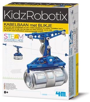 4M KidzRobotix Seilbahn Bausatz - Lernspielzeug - ab 8 Jahren-3