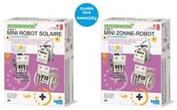 4M Mini Zonnecel Robot - FR + NL Versie