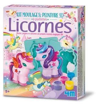 4M 3D-Einhorn gießen und bemalen – Französisch-2