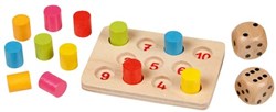 Goki Hout Shut the Box Mini Spel