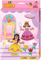Hama Strijkkralenset Prinses, 2000st.