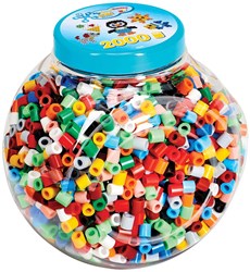 Hama Maxi Bügelperlen Set - 2000 Stück bunte Bastelperlen Dose