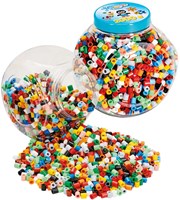 Hama Maxi Bügelperlen Set - 2000 Stück bunte Bastelperlen Dose-2