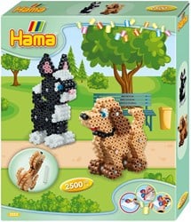 Hama Strijkkralenset - Kat en Hond, 2500st.