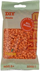Hama Bio Bügelperlen Spielzeug hell apricot midi 1000 Stück