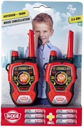 Dickie Walkie Talkie Spielzeug Set für Kinder mit 100 Meter Reichweite