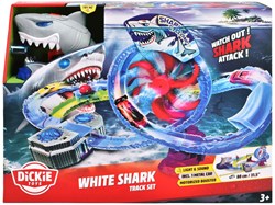 Dickie Rennbahn White Shark Track Set mit Licht und Sound