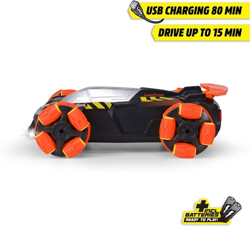 Dickie RC Auto Area Drifter mit Rauch und Licht, Fernsteuerung, 25 cm-3
