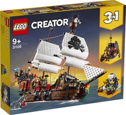 LEGO Piratenschiff Bauset Creator 3-in-1 - 31109 Spielzeug