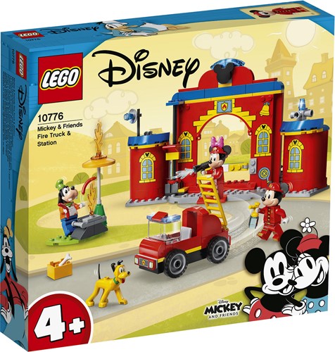 LEGO Disney Mickys Feuerwehrstation und Feuerwehrauto - 10776