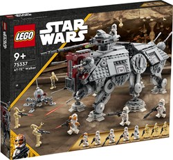 LEGO Star Wars AT-TE Walker Bauset mit Clone Troopers und Droiden Figuren - 75337