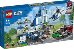 LEGO City Polizeistation - Polizei Bauset 60316 mit Fahrzeugen