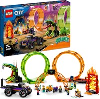 LEGO City 60339 Stuntz Doppel-Looping-Stuntarena-2