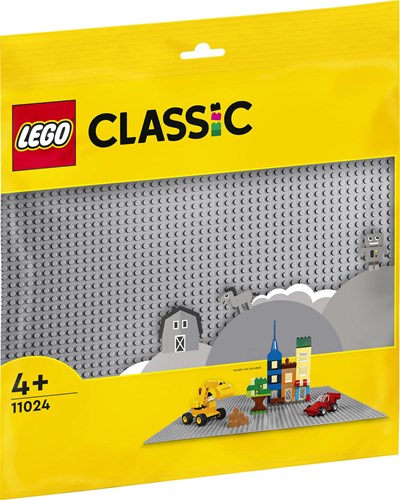 LEGO Classic Graue Bauplatte - 48x48 Grundplatte 11024 für Bauprojekte