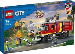 LEGO City Feuerwehrwagen Spielzeug für Kinder - 60374