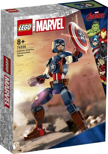 LEGO Marvel Captain America Baufigur Avengers Spielzeug - 76258