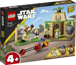 LEGO Star Wars Tenoo Jedi Tempel Bauset mit Yoda Figur - 75358