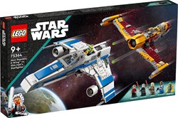 LEGO Star Wars Raumschiff Bauset New Republic E-wing vs Shin Hati Starfighter