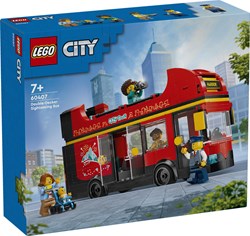 LEGO City roter Doppeldecker Bus Bauset - 60407 Spielzeug