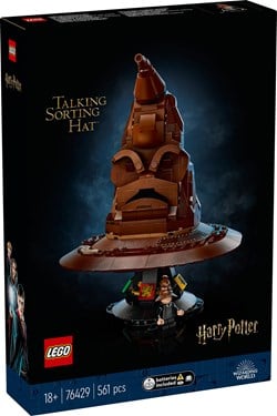 LEGO Harry Potter Sprechender Hut Bauset - magisches Geschenk für Fans