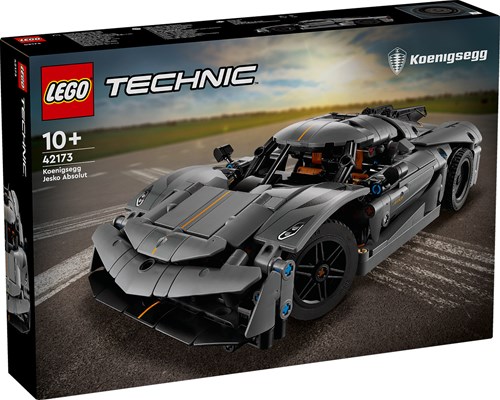 LEGO Technic - Koenigsegg Jesko Absolut grijze hypercar 42173