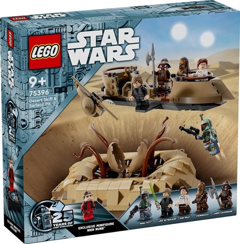LEGO Star Wars Bauset Desert Skiff und Sarlacc-Grube 75396