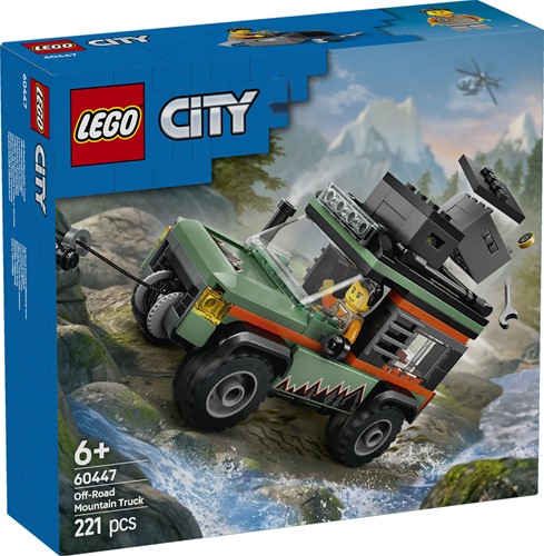 LEGO City - F1 4x4 terreinwagen voor in de bergen60447
