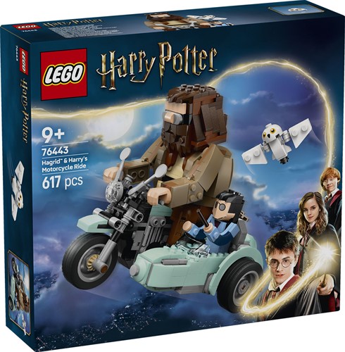 LEGO Harry Potter - Hagrid™ en Harry's rit op de motor 76443