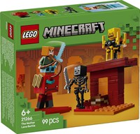 LEGO Minecraft Bauset Das Lava-Duell im Nether 21266 Spielzeug