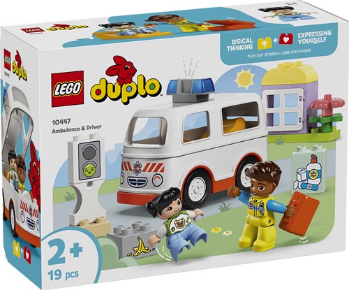 LEGO DUPLO Town 10447 Ambulance met Chauffeur