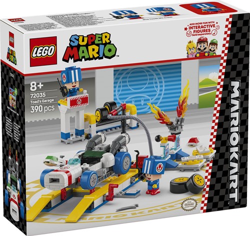 LEGO Super Mario 72035 Mario Kart Toads Garage