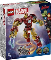 LEGO Marvel Iron Man Mech vs. Ultron Bauset - Superhelden Spielzeug