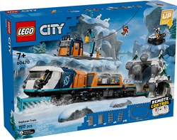 LEGO City Arktis-Forschungseisenbahn - ferngesteuerter Spielzeugzug für Kinder